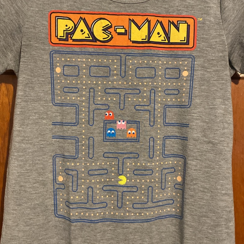 Gray Pac-Man Tee - Picture 3 of 4